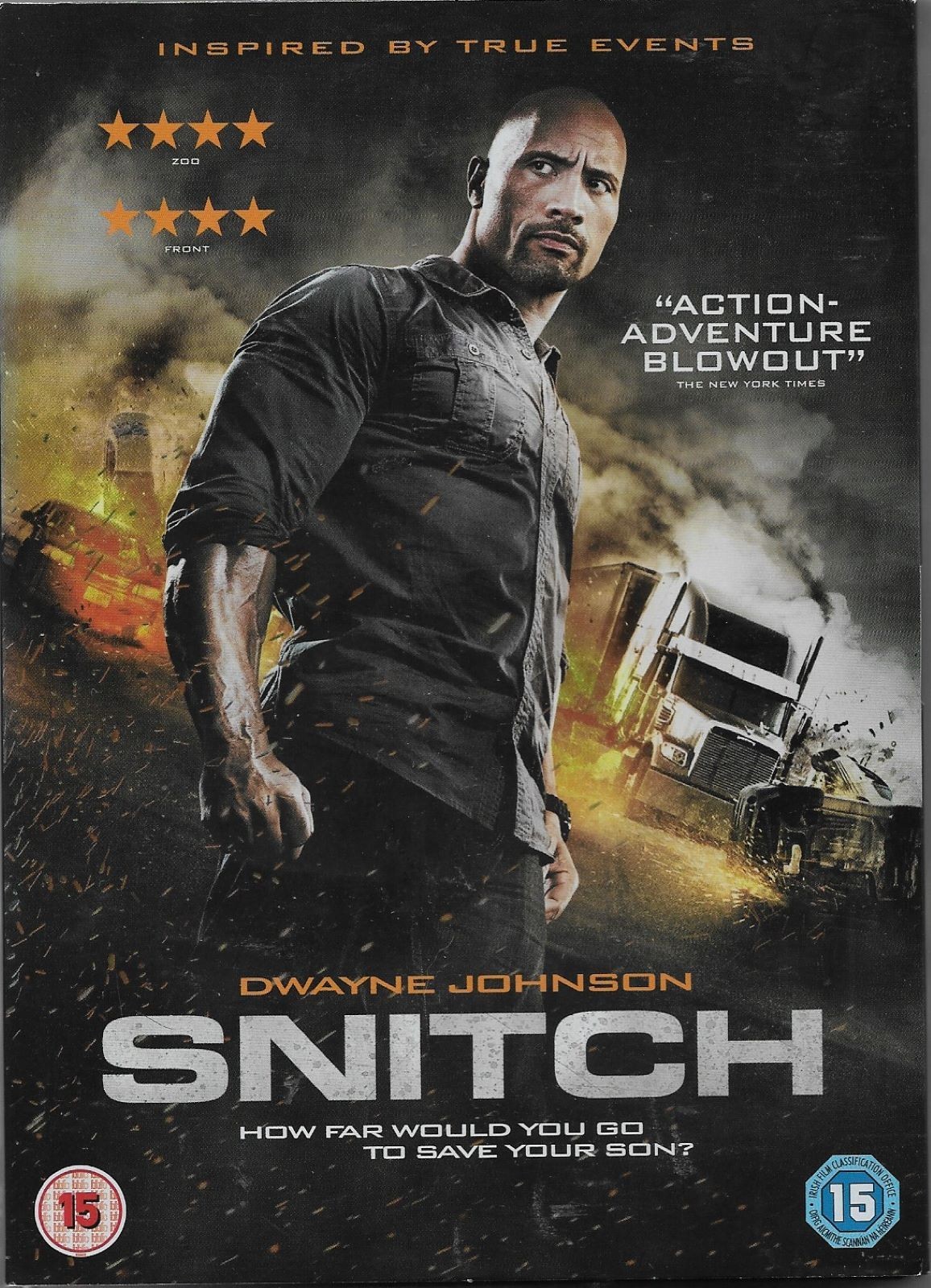 Snitch SLIPCASE DVD POSTED 48 HOURS TRACKED