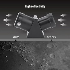 0.96" 24.3mm Refracting Telescope Erecting Prism Eyepiece Diagonal Mirror 45