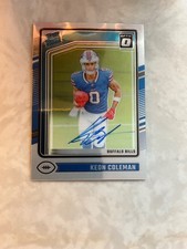 2024 Panini Donruss Optic - Rated Rookie Keon Coleman #263 Autographs /325 (AU,