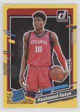 2023-24 Panini Donruss Rated Rookie Yellow Flood Mouhamed Gueye #243 e9p