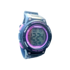 Timex Marathon TW5K84700 Chrono-Alarm Digital Watch 38mm Quartz Resin Band 