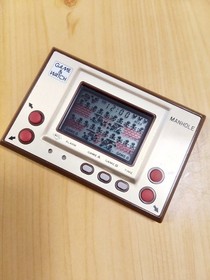 Nintendo Game & Watch Manhole MH-06 Gold Serie Wide Screen [Polarizing Replaced]