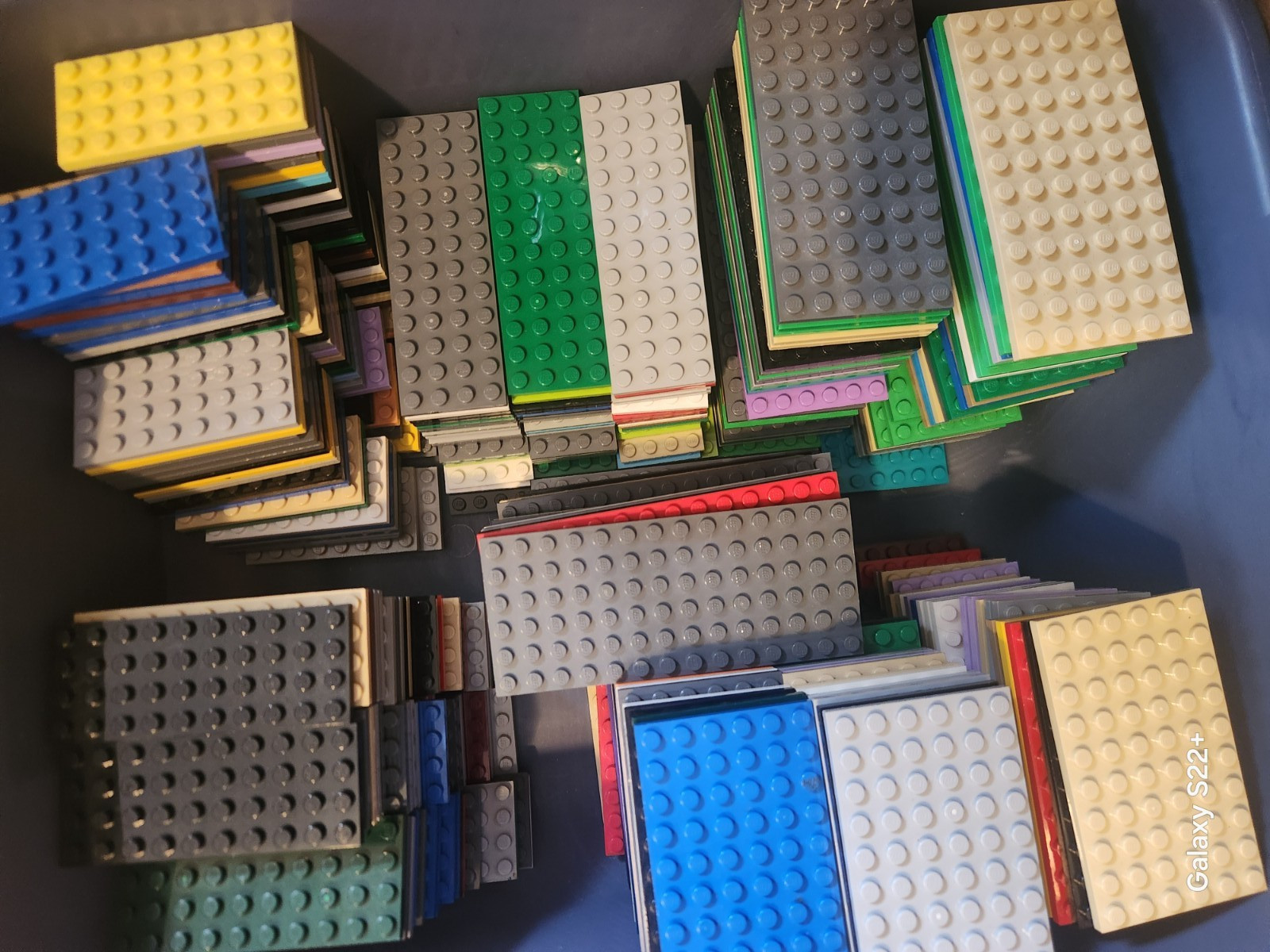 LEGO Bulk Lot (10 Plates) Flat 4x8 4x10 4x12 6x6 6x8 6x10 ++ sizes (see desc)