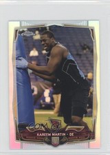 2014 Topps Chrome Mini Refractor Kareem Martin #162 0c4