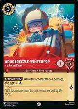x4 Adorabeezle Winterpop - Ice Rocket Racer - 116/204 - Common Lorcana DLC06 Azu