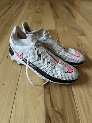 Nike Phantom GT Academy DF FG CW6667-160 White-Pink-Black - Mens Size 7