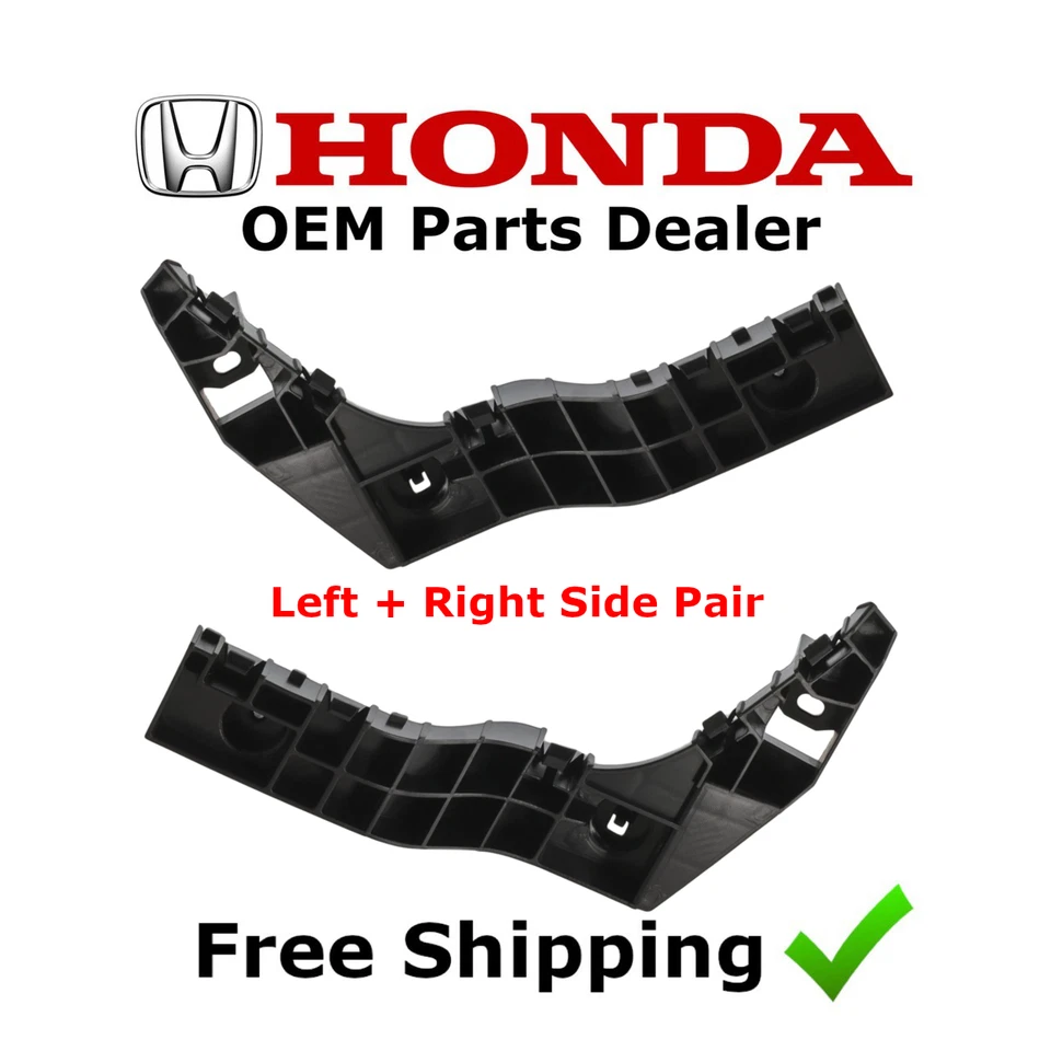 Par de parachoques delantero izquierdo + derecho Honda Ridgeline 2006-2014 soporte de retención espaciador NUEVO Foto 2 de 4