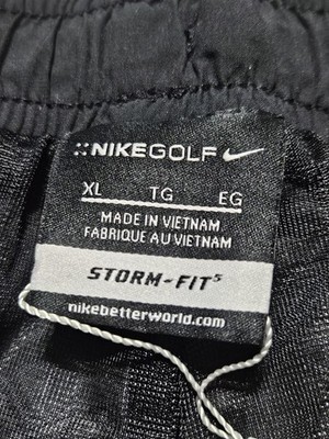Nike Golf Storm Fit Mens Black Waterproof Rain Suit Jacket/Pants