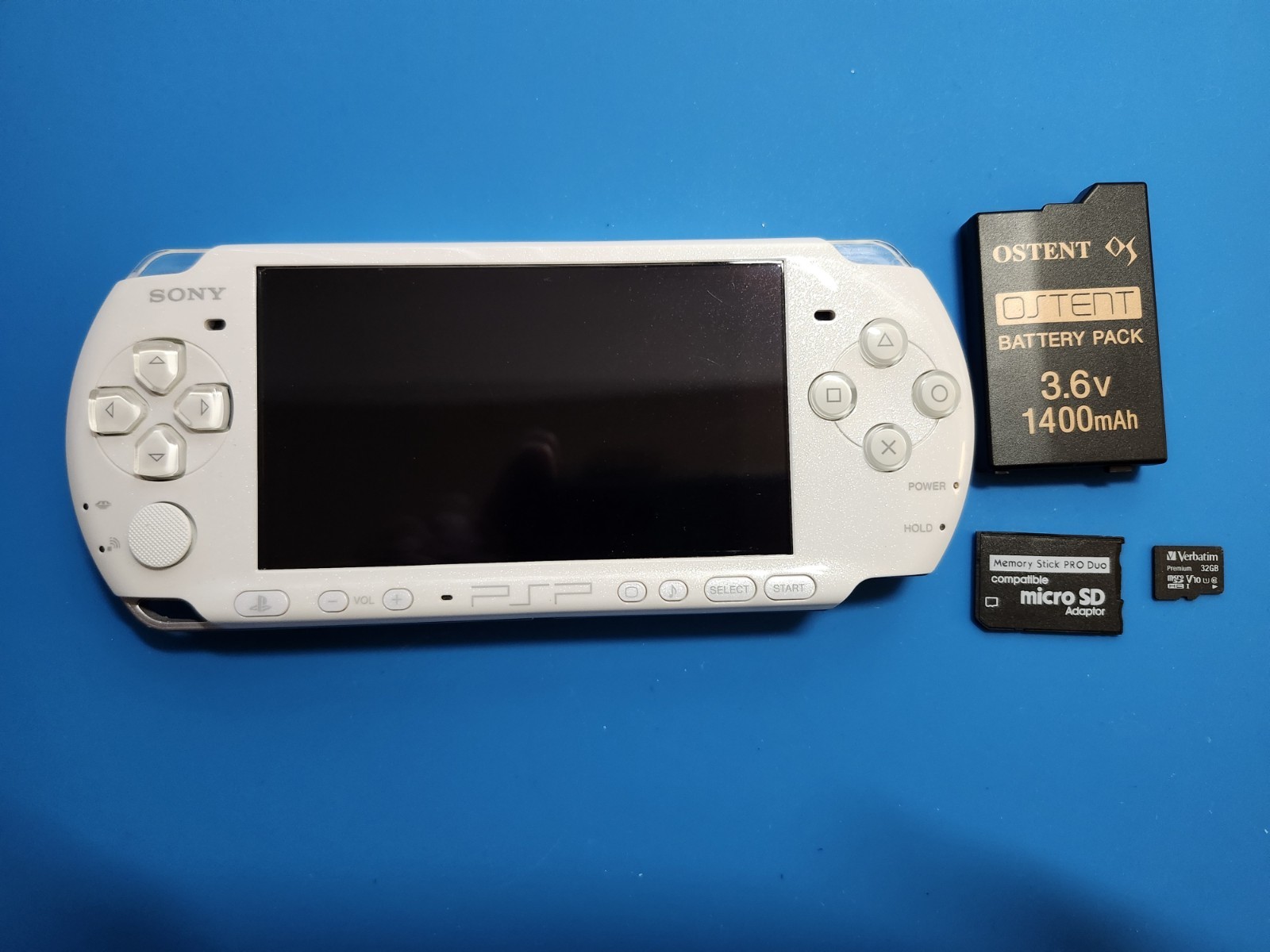 Sony PSP 3000 Console - Pearl White *IMMACULATE SHELL!*