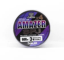 Sunline P.E Line SM Amazer X4 SPJ 600m P.E 3 52LB Multi (2712)
