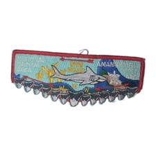 Boy Scout OA Noac 1990 Tooth Flap Patch Amang...