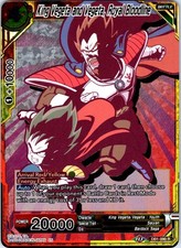 King Vegeta and Vegeta, Royal Bloodline Alternate Art Gold Foil DB1-090 NM