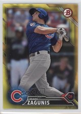 2016 Bowman Prospects Yellow Mark Zagunis #BP36 7c7