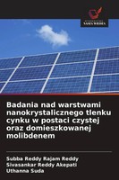 Badania Nad Warstwami Nanokrystalicznego Tlenku Cynku W Postaci Czystej Oraz...