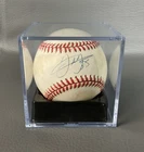 Frank Thomas Signed Autographed Baseball with Case