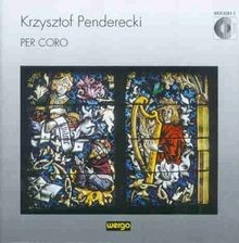 Per coro von Penderecki | CD | Zustand sehr gut