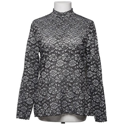 Zizzi, Top, Größe: L, KADIRA, Schwarz/Weiß, Polyamid/Polyester, Spitze #gb3