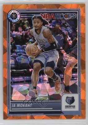 2023 Panini NBA Hoops Premium Stock Orange Ice Prizm 76/125 Ja Morant #102 1u6