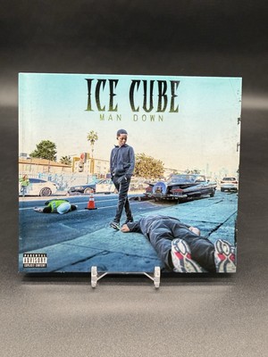 ICE CUBE Man Down Limited Edition Autographed Signed West Coast Rap CD New
