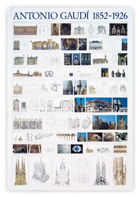 Antonio Gaudi: Architektur 1852-1926 Plakat
