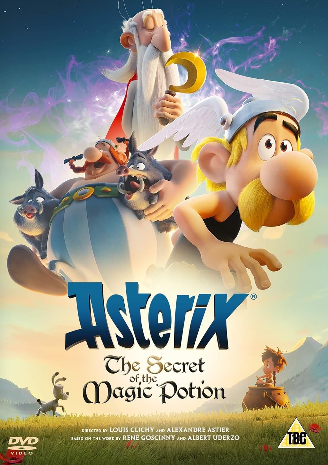 Asterix - The Secret of the Magic Potion (DVD) **NEW**