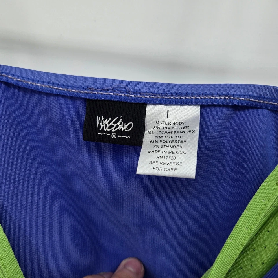 NWT Y2K Double Layer Built in Bra Dance Top Size LG Yoga Athleisure Sporty Spice - Image 3 of 4