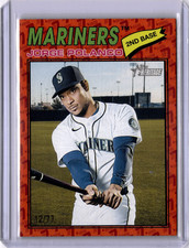 Jorge Polanco 2026 Topps Heritage '77 Border #135 Mariners #12/77