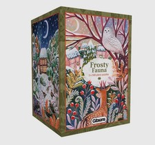 Gibsons Frosty Fauna 3 x 500 Piece Jigsaw Puzzles for Adults Multi-Box Set of 3