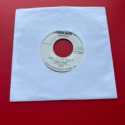 JIMMY JONES  Don't You Just Know It - USA 7'' PROMO vinyl single Dynamite 45