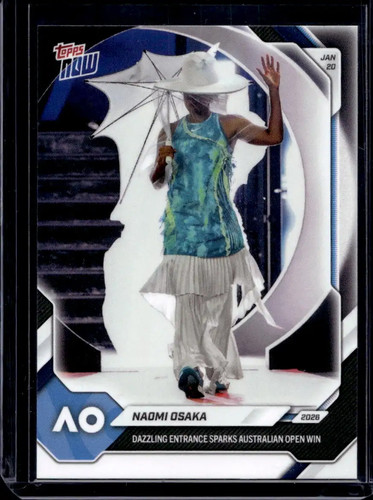 Naomi Osaka – Naomi Osaka - 2026 Tennis Topps NOW® - Card 2 - PR: 797