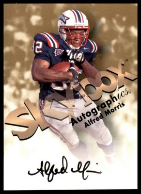 2012 Fleer Retro Ultra #98AU-AM Alfred Morris Autographics 1998