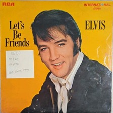 Elvis Presley Let's Be Friends Vinyl Record LP VG/VG INTS 1103 1970