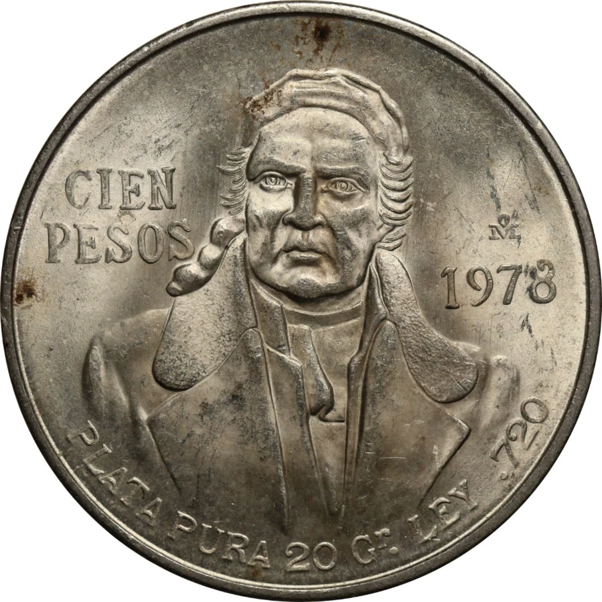 25+ Silver 100 Pesos Denomination 1978 Mexican Coins (1905-Now