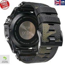 QuickFit Nylon Strap Watch Band For Garmin Fenix 6 7 7X 6X Pro/Epix Pro 5xPlus