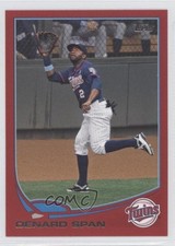 2013 Topps Target Red Denard Span #102 0v7