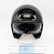 Shoei J O Black Open Face Scooter Motorcycle Jet Helmet Size XXL 63cm Japan New