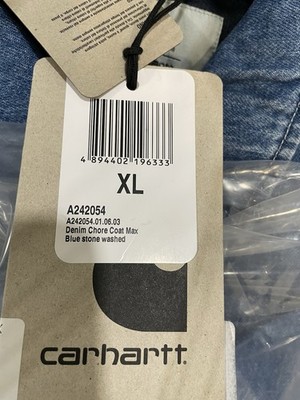 CARHARTT WIP x INVINCIBLE DENIM CHORE COAT MAX | eBay