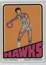 1972-73 Topps Lou Hudson #130 HOF 0b7o
