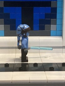 Lego Star Wars 8098 Aayla Secura Minifigure (Clone Turbo Tank 8098)