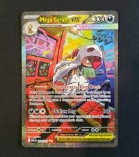 Mega Scrafty EX 285/217 - Ascended Heroes | ENG Special Illustration Rare - NM on eBay