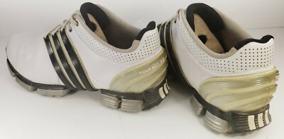 Adidas MEN TOUR 360 3.0 Golf Shoes White Black Stripes 738198 Fit Foam Sz 15 adidas Tour 360 3.0 Golf Shoes White Black Stripes Mens Size  main image 3