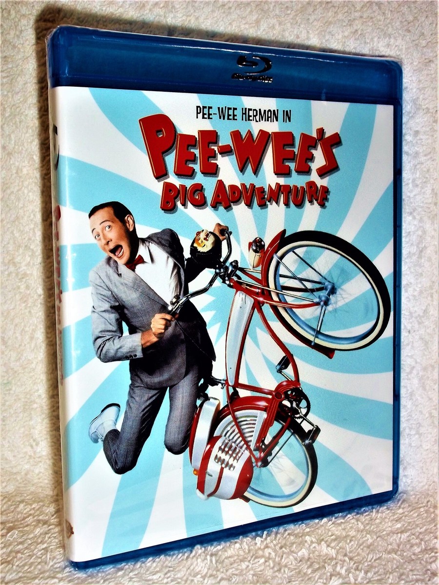Pee Wees Big Adventure (Blu-ray, 2011) NEW Paul Reubens
