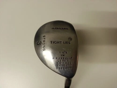 Palos de golf Vintage Madera De Calle Adams y ejes