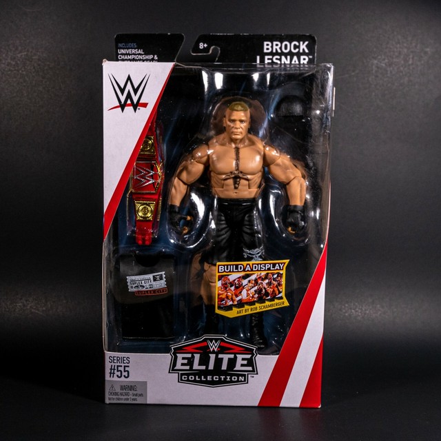wwe elite 55 brock lesnar