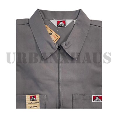 BENDAVIS Solid Short Sleeve 1/2 Zip Shirts (S to 5XL) *BEN DAVIS