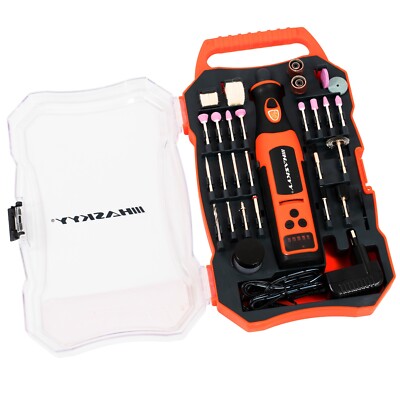 Akku-Multi-Tool-Dreh-Werkzeug Set mit 50tlg Zubehör sortiert im Koffer