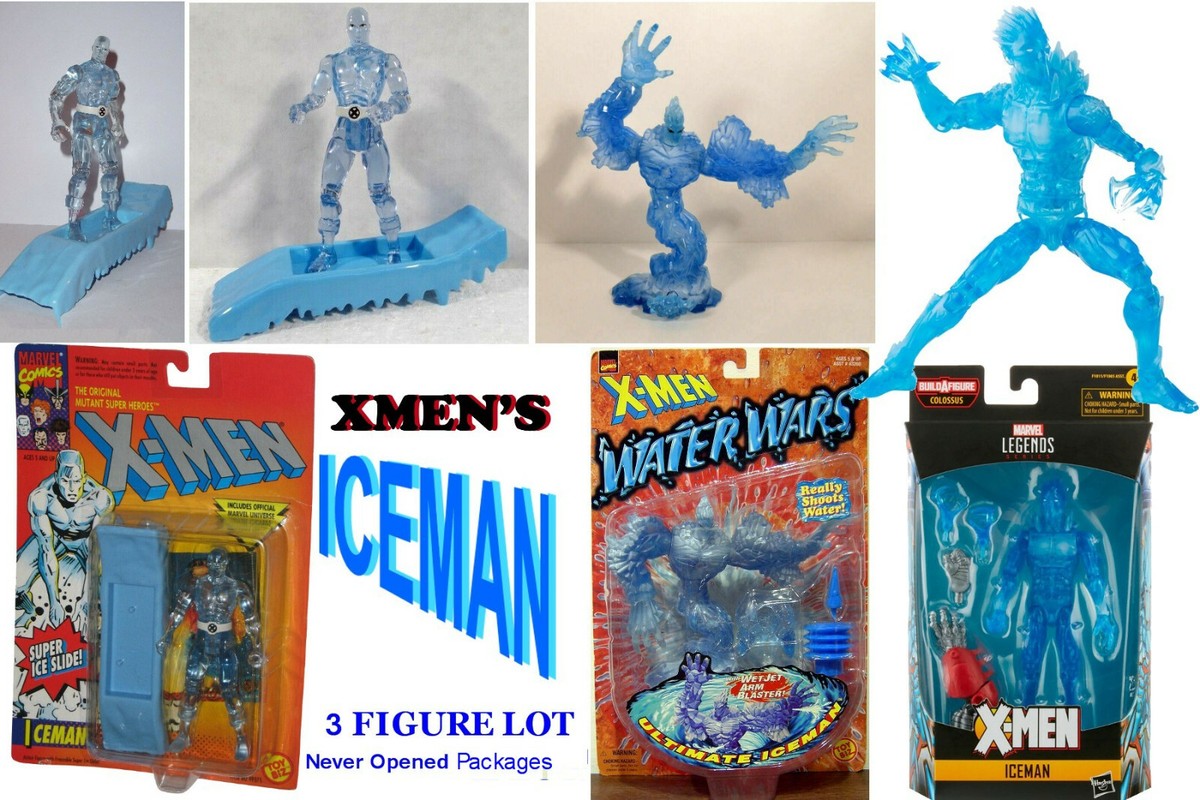 X-MEN Water Wars Ultimate Icemanアイスマン X-MEN Ultimate Iceman & Classic Iceman & Legends Iceman 3