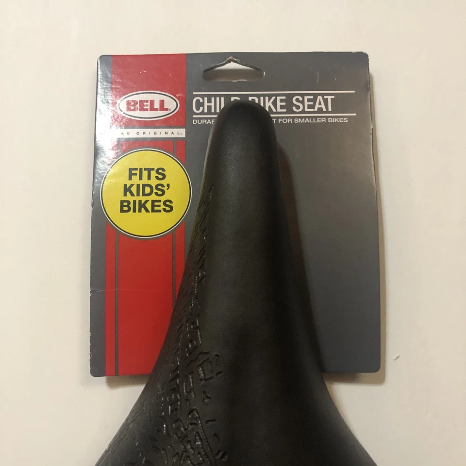 Sillín de asiento de bicicleta BMX Bell Little Rider 200 de repuesto negro  Foto 2 de 4