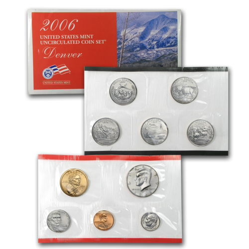 2006 US Mint Uncirculated Coin Set Denver & Philadelphia Mints - Picture 2 of 3