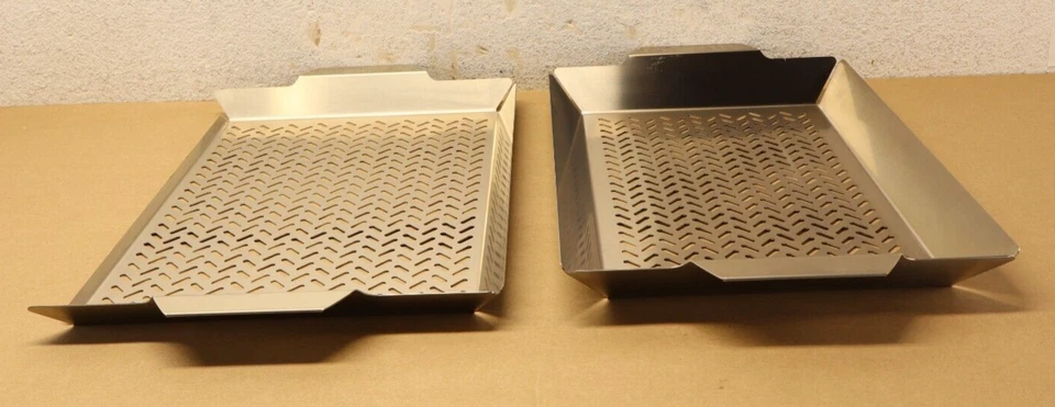 Juego de 2 sartenes para asar al aire libre Tramontina acero sin piedra 80905/010DS Foto 2 de 4